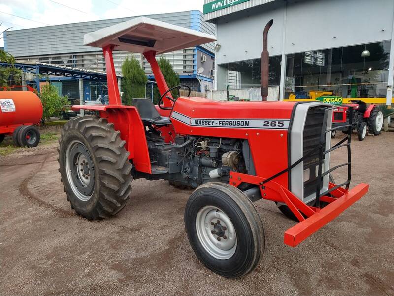 TRATOR MASSEY FERGUSON 265 - ANO 1985 - VENDIDO